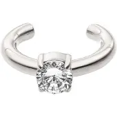 Purelei Charming Earcuff Silver Größe: OS | Ohrringe Outlet | Damen | Grau