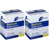 Meditrade Mullkompressen 10x10 cm steril 8fach 2x 2x25x2 St Kompressen