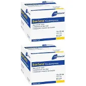 Meditrade Vlieskompressen unsteril 10x10 cm 4fach 30g 2x 2x100 St Kompressen