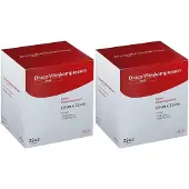 Dräco Vliesstoff-Kompressen steril 7,5x7,5 cm 4fach 2x 2x25x2 St Kompressen