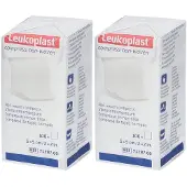 Leukoplast compress non-woven 5x5cm unste.4f 2x 2x100 St Kompressen