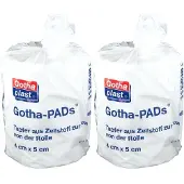 Gothaplast Gotha Pads Zellstofftupfer 4x5 cm 2x 2x1000 St Tupfer