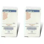 KCI Topper 8 Kompr.5x5 cm unsteril 2x 2x100 St Kompressen
