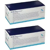 BD Vacutainer Safety Lok Sicherh.Punkt.Best.blau 2x 2x50 St