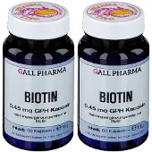GALL PHARMA Biotin 0,45 mg GPH Kapseln 2x 2x60 St