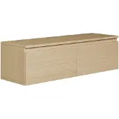 Selsey Bemmi - TV-Hängeboard, Eiche Lindberg, 100 cm