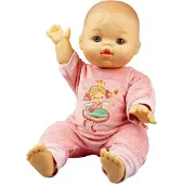 Heless Gordi Puppe Prinzessin Emily mit Velour-Strampler, 34 cm, rosa