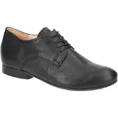 Think! Think GUAD Damenschuhe - elegante Schnür- Halbschuhe schwarz Elegant NEU