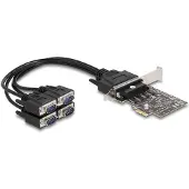 DeLOCK PCI Express Karte zu 4 x Seriell RS-232