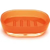 Excelsa Seifenschale Spa 12,5x3,5x10,5 cm Plastik Orange