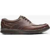 Clarks Shoes Cotrell Edge braun Leder Halbschuhe Gr. 41