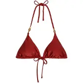 Marc o'polo Damen Triangel-Bikini-Top ShinyTriangle Top, Dreiecks‑Bikini‑Top, Triangel Bikini