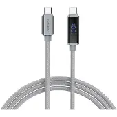 4smarts USB-C Kabel DigitCord 100W 1.5m. grau
