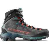 La Sportiva Aequilibrium Hike Woman GTX, Mountain Hiking Schuhe, Damen - , Größe:4 UK / 37, Farbe:G00E33-Carbon/Everglade