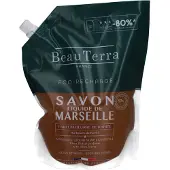 Beauterra Marseille Flüssigseife mit Sheabutter, Öko-Nachfüllpackung 16,3x8x23,2 cm