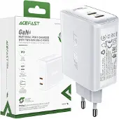 Acefast Schnellladegerät Gan Usb C 50W Pd Qc 3.0 Afc Fcp Weiß