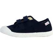 Victoria Kinder Sneaker Blau mit Klettverschluss für Jungen und Mädchen