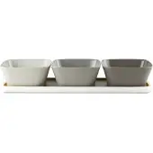 Sonstiges Tapas-Set, 4-teilig, mehrfarbig - Kieselstein
