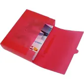 Eichner Sammelbox "L" mit Steckverschluss und Griff an der Oberseite, 225x320x65 mm, Rot