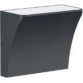 DOTLUX LED-Innenwandleuchte FLAME 8W 3000K schwarz