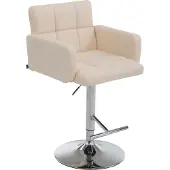 CLP Barhocker Los Angeles Kunstleder C creme