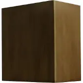 Masterlight Wandleuchte Metallico 1-flammig Stahl Altmessing 10x12x6cm