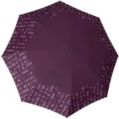 Markenlos Regenschirm Duomatic Reflective Lila