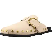 Mtng Clogs für Damen im Zueco-Stil, Hellbraun