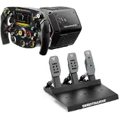 Thrustmaster T818 Black Edition + SF25 + Raceline Pedals III LC