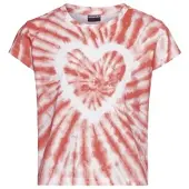 Kidsworld T-Shirt "Herz Batik" Kurzarm, gerade Passform, vielseitig gemustert