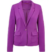 Goldner Jackenblazer "Kurzgröße Jersey-Blazer" keine/nicht relevant