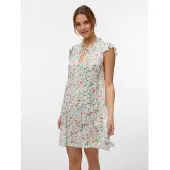 Vero Moda Alba Kurzes Kurzarmkleid