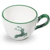 Sonstige Verlage Gmundner Keramik Grüner Hirsch Kaffeetasse Cup 0,19 Liter