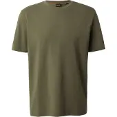 BOSS Relaxed-Fit T-Shirt mit geschichtetem Logo-Print Grösse M