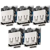 Zandona 5 X Powerbank Modul Laderegler TP5400 Mikro-USB und USB Anschluss