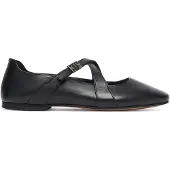 Tommy Hilfiger Ballerinas Th Buckle Cross Strap Maryjane FW0FW09431 Schwarz 36