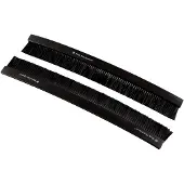 Logilink PN201B, Bürstenleiste, Schwarz