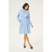 Kaffe Kleid A-shape blue