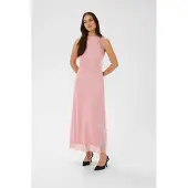 Kaffe Midikleid "Damen Kleid KAsadie", Damen, Gr. 44, N-Gr, rosa (zephyr cc), Obermaterial: 100% Polyester PES., Kleider Midikleid