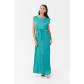 Kaffe Kleid Tight fit Teal blue