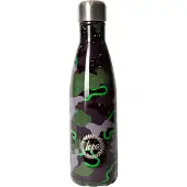 Hype 500 ml Thermosflasche | Grünes Camouflage Edelstahl isoliert auslaufsicher