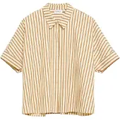 Comma Blouses Beige Größe: 46 | Business hemden Outlet | Damen | Braun