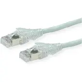 Secomp DÄTWYLER Patchkabel Cat.6A (Class EA) S/FTP, CU 7702 flex LSOH, AMP v2, grau, 10 m