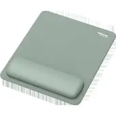 Fellowes Mauspad Breyta, mit Handgelenkauflage und Microban-Schutz, Gummi, B 200 x T 240 x H 17,5 mm, salbeigrün