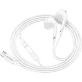 Avizar Mayaxess, USB-C Kabelkopfhörer mit Mikrofon für Galaxy S21 FE, Weiß