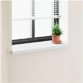 vidaXL Fensterbank Weiß 60 x 35 x 4,5 cm PVC