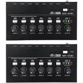 ISTOVO 2X MX600 Ultra-Low-Noise 6-Kanal--Mixer Stereo/Single-Track--Mikrofonvorverstärker