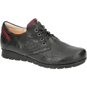 Think! Think MENSCHA Damenschuhe - bequeme Schnür- Halbschuhe schwarz Freizeit NEU