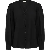 Kaffe Langarm-Bluse KAmirabel Regular fit black
