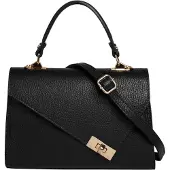 Cluty Handtasche Damen 101224 schwarz
